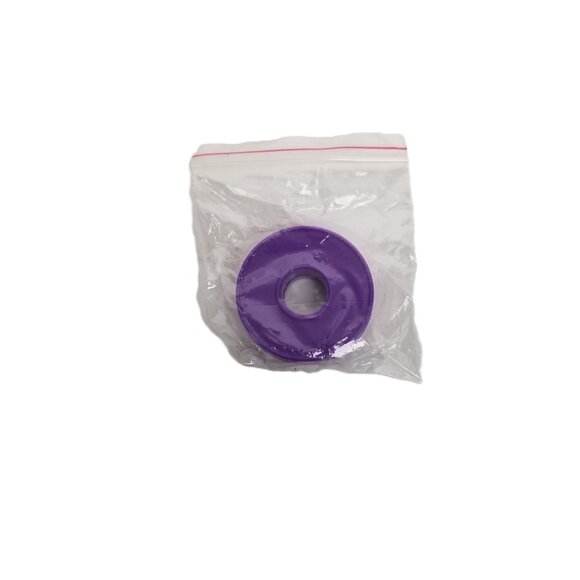 Purple Plastic Disc Magnets 11 Piece Lot Craft Fridge DIY Office Organization - Picture 2 of 3